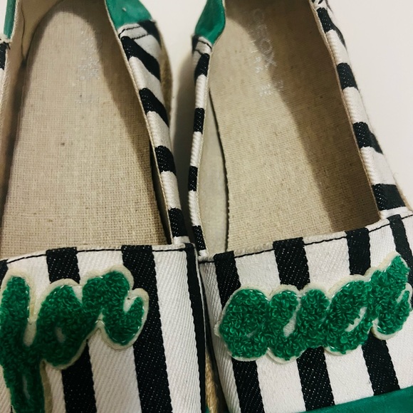 ⚡️NEW⚡️ GEOX Stripped Suede and Canvas Espadrilles - Picture 5 of 6
